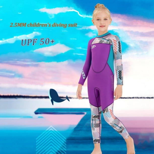 Details about   Kids Children Boy 2.5MM SCR Neoprene Diving Suit Swim Scuba Surf Warm Wetsuits